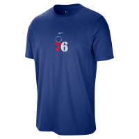 Philadelphia 76ers Club-T-shirt til mænd - blå