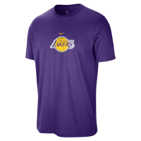 Los Angeles Lakers Club-T-shirt til mænd - lilla