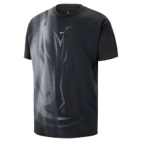 Dallas Mavericks-basketball-T-shirt til mænd - sort