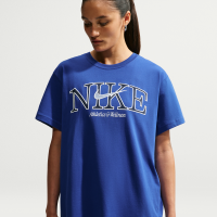 Oversized Nike Classic T-shirt til kvinder - blå