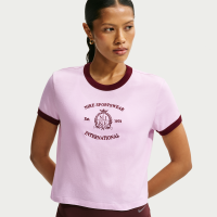 Nike -ringer-T-shirt til kvinder - lilla