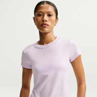 Maskinstrikket Nike Chill-T-shirt til kvinder - lilla