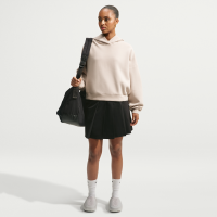 Nike 24.7 PerfectStretch Dri-FIT-plissekjole med UV-beskyttelse og høj talje til kvinder - sort