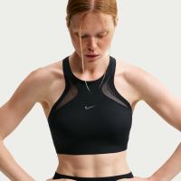Nike Universa Sports-bh i mesh med medium støtte til kvinder - sort