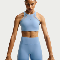 Nike Universa Sports-bh i mesh med medium støtte til kvinder - blå