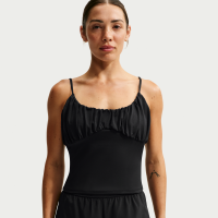 Nike One Fitted-tanktop til kvinder - sort