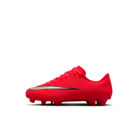 Nike Jr. Mercurial Vapor 17 Club Low Top-fodboldstøvler til flere typer underlag til mindre børn - rød