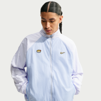 Vævet Nike -løbejakke til mænd - grå