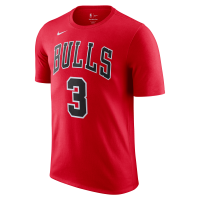 Chicago Bulls Nike NBA-T-shirt til mænd - rød