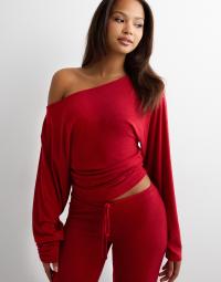 Nelly - Rød - My Chill Boatneck Sweat