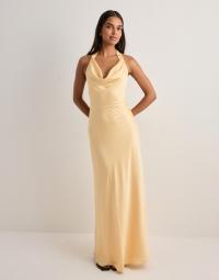 Nelly - Gul - Halter Bow Dress