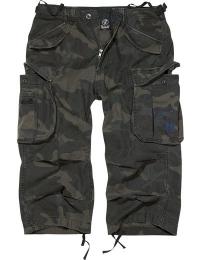 Brandit Shorts - Industry Vintage 3/4 - M till XXL - Herrer - mørk camo