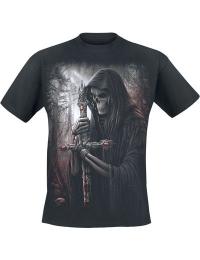Spiral T-shirt - Soul Searcher - S till 4XL - Herrer - sort