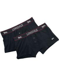 Lonsdale London Boksershorts - Oakworth - M till XXL - Herrer - sort