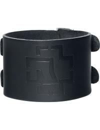 Rammstein Armbånd - Rammstein Logo - Unisex - sort