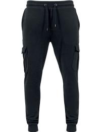 Urban Classics Træningsbukser - Fitted Cargo - S till 5XL - Herrer - sort