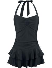 Pussy Deluxe Badeshorts - Lovely Chic Swimsuit - L - Damer - sort