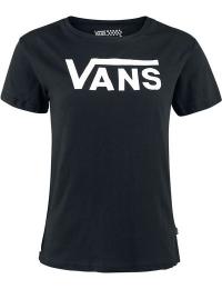 Vans T-shirt - Flying V Crew - XS till XL - Damer - sort
