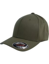 Flexfit Cap - Wooly Combed - Unisex - olivengrøn