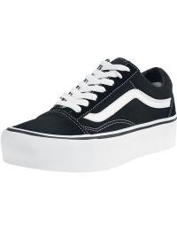Vans Creepers - Old Skool Platform - EU36 till 5 - Damer - sort-hvid