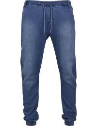 Urban Classics Træningsbukser - Knitted Denim Joggpants - S till XXL - Herrer - blå
