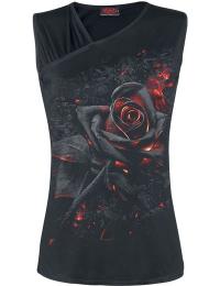 Spiral Top - Burnt Rose - L till 4XL - Damer - sort