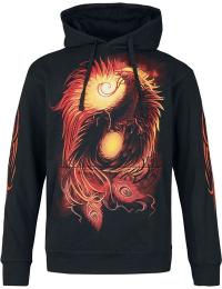 Spiral Hættetrøje - Phoenix Arisen - M till XXL - Herrer - sort