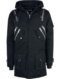 Poizen Industries Parka - Nash Parka - S till XXL - Herrer - sort