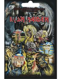 Iron Maiden Badge - Early Albums - Ingen - multifarvet