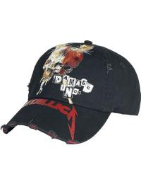 Metallica Cap - Distressed - Unisex - sort