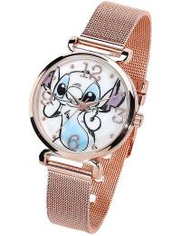 Lilo & Stitch - Disney Armbåndsure & tilbehør - Stitch - Unisex - guld