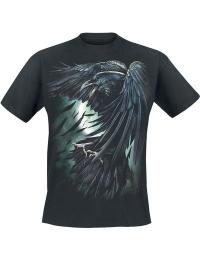 Spiral T-shirt - Shadow Raven - S till XXL - Herrer - sort
