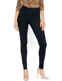 Noisy May Jeans - Callie HW skinny black - W28L32 till W34L32 - Damer - sort