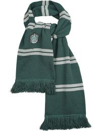 Harry Potter Tørklæde - Slytherin - Unisex - grøn-grå