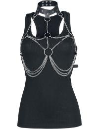 Poizen Industries Seletøj - Mase Harness - Damer - sort