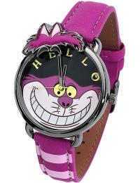 Alice i Eventyrland - Disney Armbåndsure & tilbehør - Filurkatten - Unisex - pink