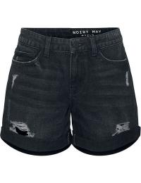 Noisy May Shorts - NMSmiley Destroy Shorts - XS till S - Damer - sort