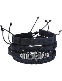 RED by EMP Armbåndsæt - Star Mix - Unisex - sort