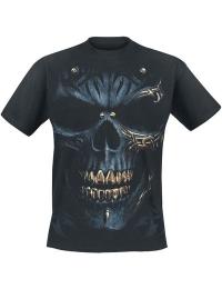 Spiral T-shirt - Black Gold - S till 3XL - Herrer - sort