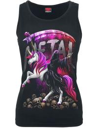 Spiral Top - Metallicorn - S till XXL - Damer - sort