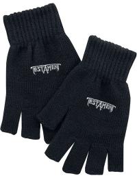 Testament Fingerløse handsker - Logo - Unisex - sort