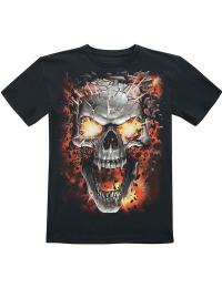 Spiral T-shirt til børn - Baby- & børnetøj - Børn - Skull Blast - drenge - sort