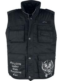 Motörhead Vest - Brandit Bastards - Ranger Vest - S till 5XL - Herrer - sort