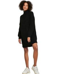 Noisy May Lang kjole - Timmy Knit - XS till S - Damer - sort