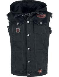 Five Finger Death Punch Vest - EMP Signature Collection - S till M - Herrer - sort