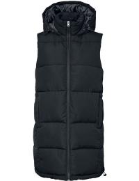 Noisy May Vest - Aurora Hood Vest - XS till S - Damer - sort