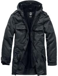 Brandit Parka - BW Parka Forest - S till 5XL - Herrer - sort