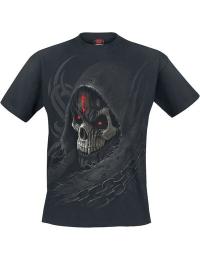 Spiral T-shirt - Dark Death - S till M - Herrer - sort