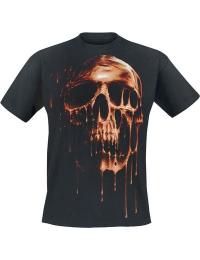 Spiral T-shirt - Dripping Gold - S till M - Herrer - sort