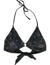 Black Premium by EMP Bikinitop - Bikini Top With Celtic Prints - M till XL - Damer - sort